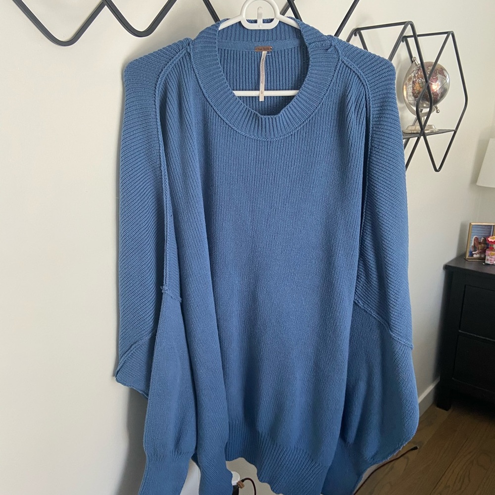 Free People Easy Street Tunic Oversized Sweater